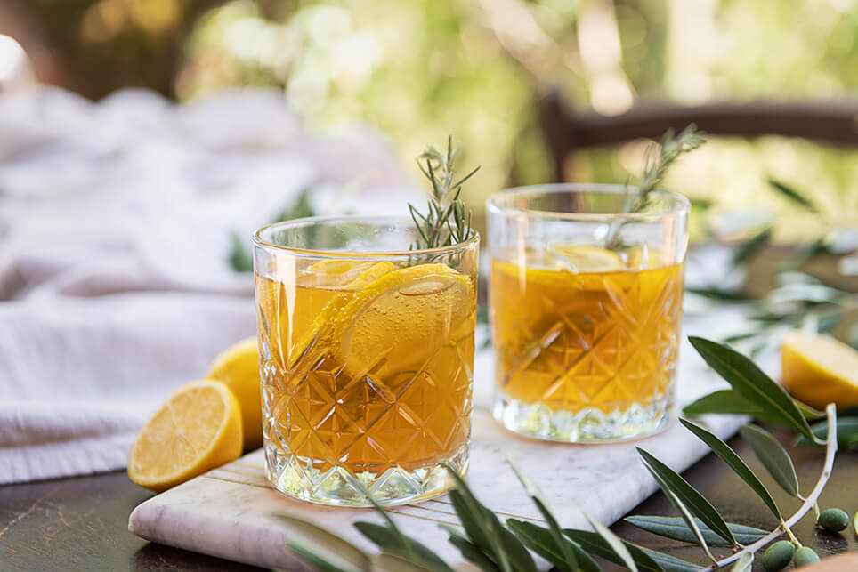 Zitronen Tee Cocktail