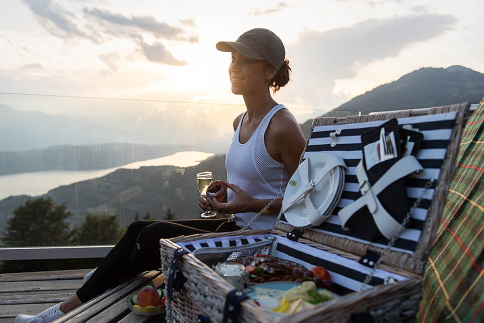 Sternenbalkon Millstättersee Picknick