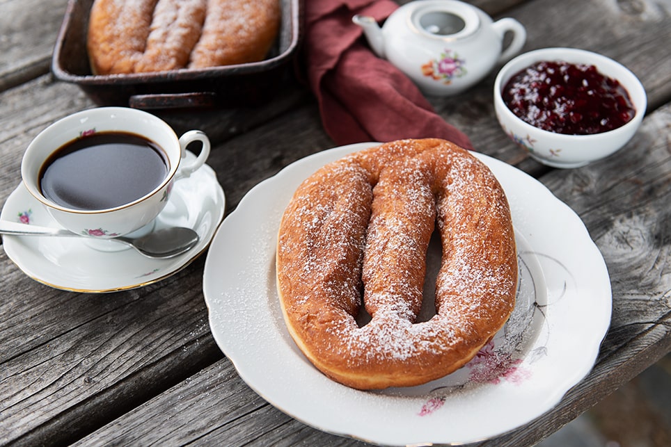 Bauernkrapfen Almkaffee